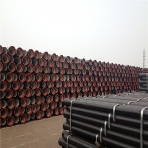 K9 Ductile Iron Pipe para sa Water Transportation System