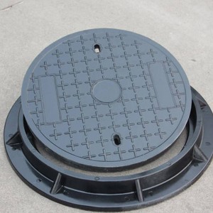 Couvercles de trou d'homme en fonte ductile pour trottoirs