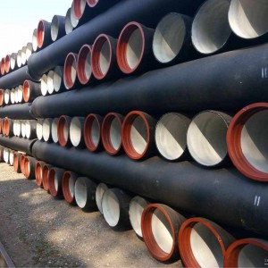 Dn 600 mababang rate ng pagkasira ductile iron pipe para sa supply ng tubig