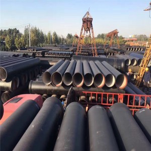 K9 Ductile Iron Pipe para sa Water Transportation System