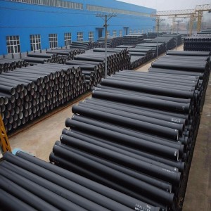 Ductile Iron Pipe With Zinc and Asphaltic Coating