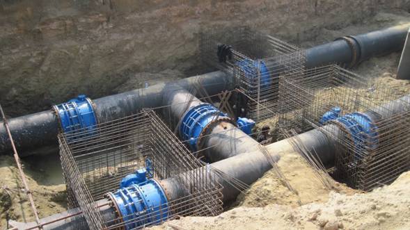 How to arrange the ancillary facilities of ductile iron pipelines